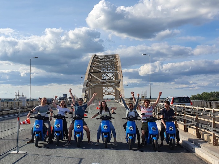 Elektrisch scooteren door het Rijk van Nijmegen