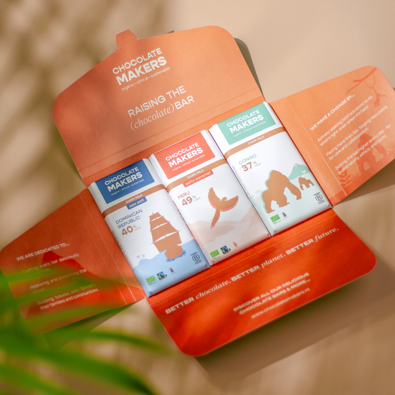 Chocolatemakers Melk met een missie